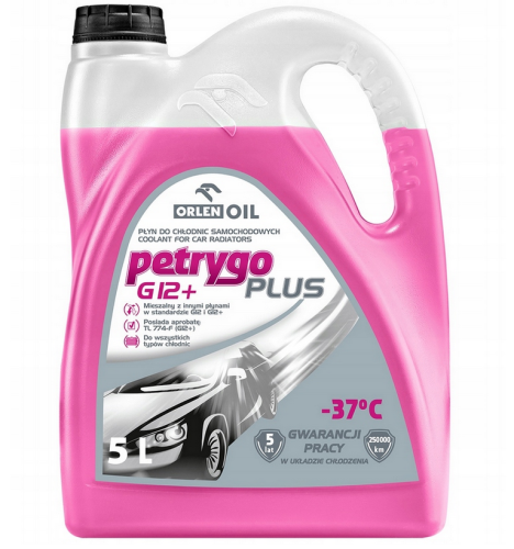 Petrygo PLUS G12+ 5L - płyn do chłodnic